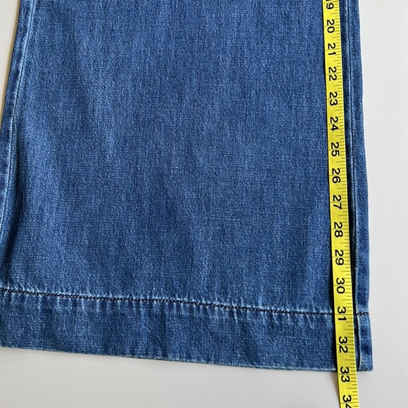 Free People Augusta Belted Flare Jean in Maytal Blue size 28 - Picture 11 of 15